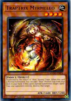 Traptrix Myrmeleo MAGO-EN074 Yu-Gi-Oh! Light Play 1st Edition - Image 1