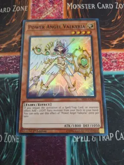 Yu-Gi-Oh! Power Angel Valkyria SR05-EN003 Super Rare 1st Edition Near Mint - Image 1