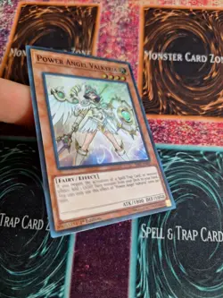 Yu-Gi-Oh! Power Angel Valkyria SR05-EN003 Super Rare 1st Edition Near Mint - Image 2