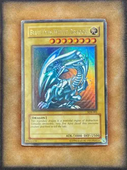 Yugioh Blue-Eyes White Dragon SDK-001 Ultra Rare HP - Image 1