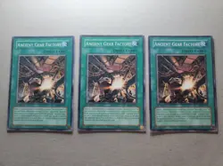 3x Ancient Gear Factory - SOI-EN039 - 1st Edition - YuGiOh-LP - Image 1