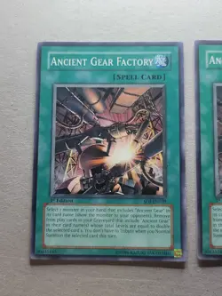 3x Ancient Gear Factory - SOI-EN039 - 1st Edition - YuGiOh-LP - Image 2