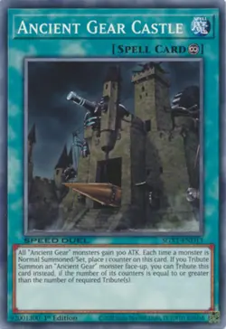Ancient Gear Castle - SGX1-END13 - Common - 1st Edition - Lightly Played - Image 1