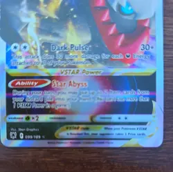 Darkrai Vstar 099/189 Astral Radiance NM Ultra Rare Pokemon Card - Image 3
