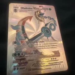 Pokemon Shining Fates Dhelmise VMAX 10/72 NM/M holographic gem must have card - Image 2