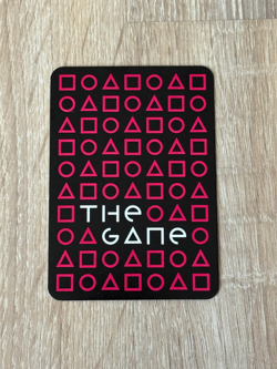 SQUID GAME CARD N. 3 SFIDA FORME GUARDIA FOIL Trading Card Game RARA INTROVABILE - Image 2