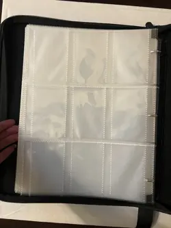 Pokemon Trading Card Holder - Zipper Binder + 81 Pokemon Cards See Description - Image 4
