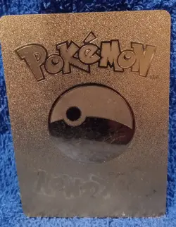 Pokemon Purple and Gold Charizard Trading Card - Image 2