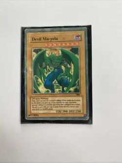 Yu Gi Oh Devil Ma-yela Dark Trading Card Cosmos Hollow - Image 1