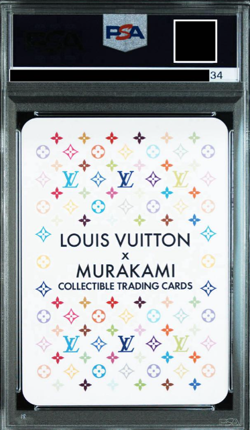 PSA 10 Louis Vuitton Takashi Murakami Monogram Cherry Trading Card 027 LV - Image 2