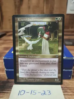 MTG Femeref Enchantress Visions 1996 Magic Gathering Card Reserve List Rare L - Image 1