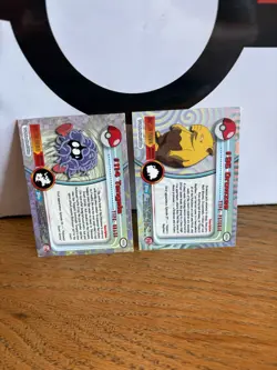 Tangela #114 And Drowzee #96 TV Animation Edition Topps Pokemon Card - Image 4