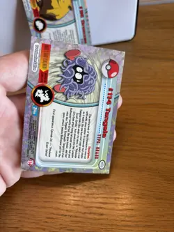 Tangela #114 And Drowzee #96 TV Animation Edition Topps Pokemon Card - Image 5