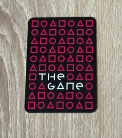 SQUID GAME CARD N. 1 ELIMINAZIONE BOSS FOIL Trading Card Game RARA INTROVABILE - Image 2