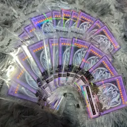 Yu-Gi-Oh Card Blue-Eyes Ultimate Dragon 20 Set Hi-Chew 7-Eleven Promo OCG Sealed - Image 1