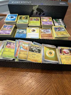 Massive 1000+ Pokemon Card Lot With Holos And Code Cards - Image 1