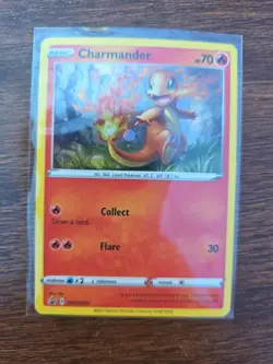 Charmander SWSH092 Black Star Promo 2021 Cosmos Holo Rare Pokemon TCG Card - NM - Image 1