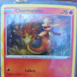 Charmander SWSH092 Black Star Promo 2021 Cosmos Holo Rare Pokemon TCG Card - NM - Image 2