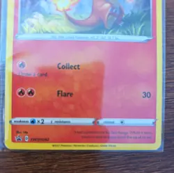 Charmander SWSH092 Black Star Promo 2021 Cosmos Holo Rare Pokemon TCG Card - NM - Image 3