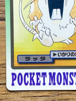 Pokemon Carddass Card Raticate File No.20 Bandai Pocket Monsters 1997 Japan - Image 5