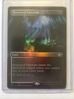 MTG Magic the Gathering Card LP - Shattered Sanctum FOIL Borderless Extended Art - Image 1