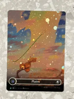 Plains #367 (Borderless) (Galaxy Foil) MTG Edge of Eternities NM X1 - Image 1