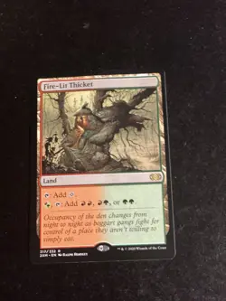 MTG - NM - Fire-Lit Thicket - Double Masters - Image 1