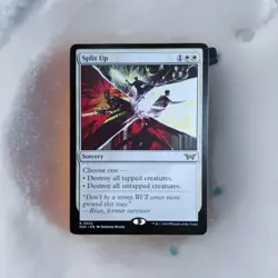 Split Up Duskmourn: House of Horror Regular NM MTG Magic The Gathering Non-Foil - Image 1