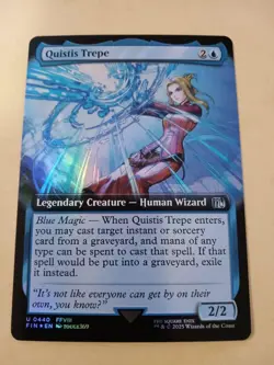 MTG FF Quistis Trepe Extended Art Foil English U0440 - Image 1