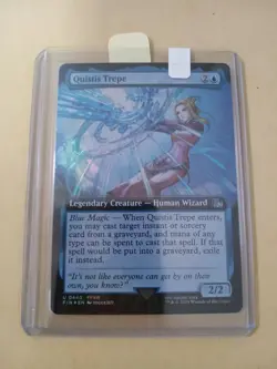 MTG FF Quistis Trepe Extended Art Foil English U0440 - Image 3