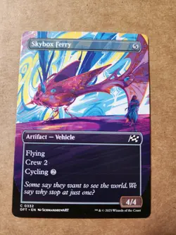 Skybox Ferry Borderless Aetherdrift #332 MTG Magic - Combine Ship 1-10 $4.88 - Image 1