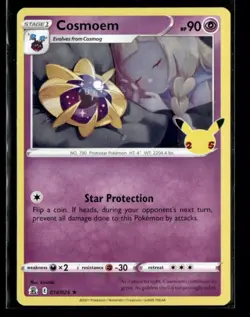 Cosmoem 014/025 - 25th Anniversary Celebrations - Holo Pokemon Card - Near Mint - Image 1