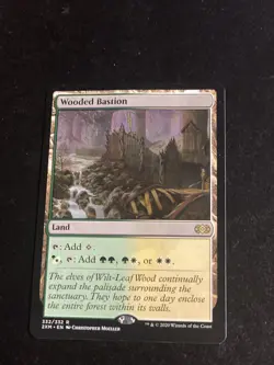 MTG - NM - Wooded Bastion - Double Masters - Image 1