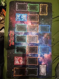 YuGiOh Classic Playmat TCG CCG Trading Card Game Mat Mouse Pad Yu-Gi-Oh! - Image 1