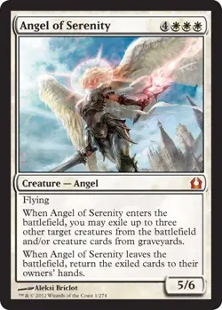 Angel of Serenity - Foil LP, English MTG Return to Ravnica - Image 1
