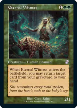 Eternal Witness NM, English MTG Time Spiral Remastered - Image 1