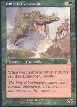 Emperor Crocodile NM, English MTG Urza's Destiny - Image 1