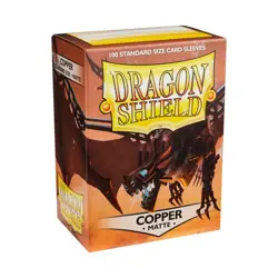 Arcane Tinmen Card Protection Standard Sleeves - Matte Copper (100) SW (New) - Image 1