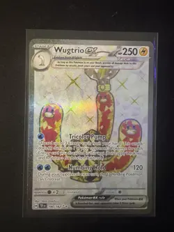 Wugtrio ex 190/162 Full Art Ultra Rare Temporal Forces Pokemon PACK FRESH NM * - Image 1