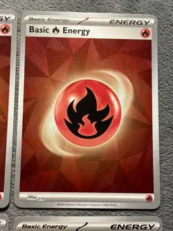 Holo Energy Pokemon Cards Lot Fire Fighting Water NM+ - Image 3