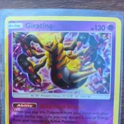 Giratina 86/236 - Pokemon Unified Minds Holo Rare English (SM11) TCG LP - Image 2