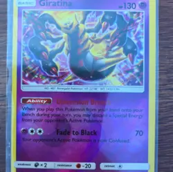 Giratina 86/236 - Pokemon Unified Minds Holo Rare English (SM11) TCG LP - Image 4