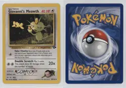Giovanni's Meowth Pokemon Gym Challenge #43 2000 0z7c - Image 3