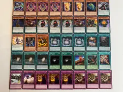 YUGIOH Akiba D/D/D Deck Complete 42 Cards - Image 4