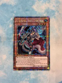 YUGIOH VANQUISH SOUL PANTERA QUARTER CENTURY SECRET RARE NM RA04-EN044 - Image 1