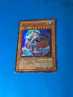 YUGIOH Ultra Rare Ocean Dragon Lord - Neo-Daedalus SD4-EN001 PLAYED - Image 1