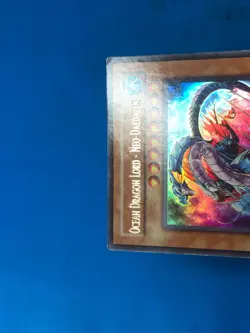 YUGIOH Ultra Rare Ocean Dragon Lord - Neo-Daedalus SD4-EN001 PLAYED - Image 3