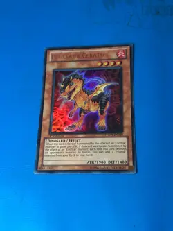 YUGIOH Ultra Rare Evolsaur Cerato PHSW-EN020 1st Edition PLAYED - Image 1