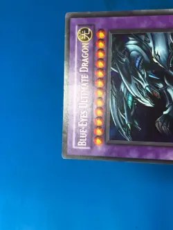 YUGIOH Ultra Rare Blue-Eyes Ultimate Dragon JMP-EN005 PLAYED - Image 3