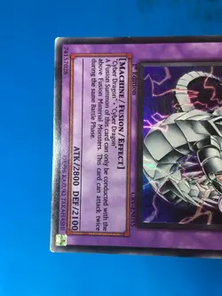 YUGIOH Super Rare Cyber Twin Dragon CRV-EN035 1st Edition PLAYED - Image 4